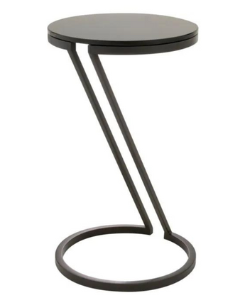Side Table Falcone - Gunmetal Finish