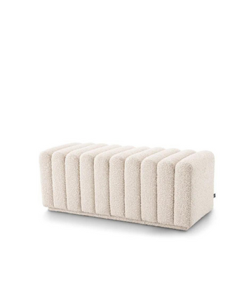 Bench Bente Bouclé Cream