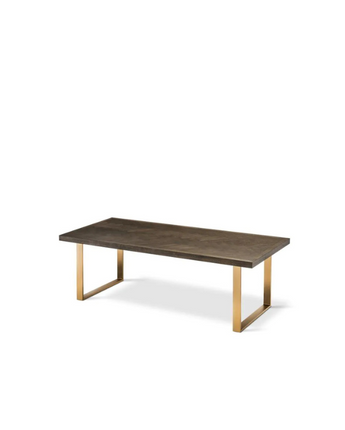 Dining Table Melchior Brown Oak Veneer